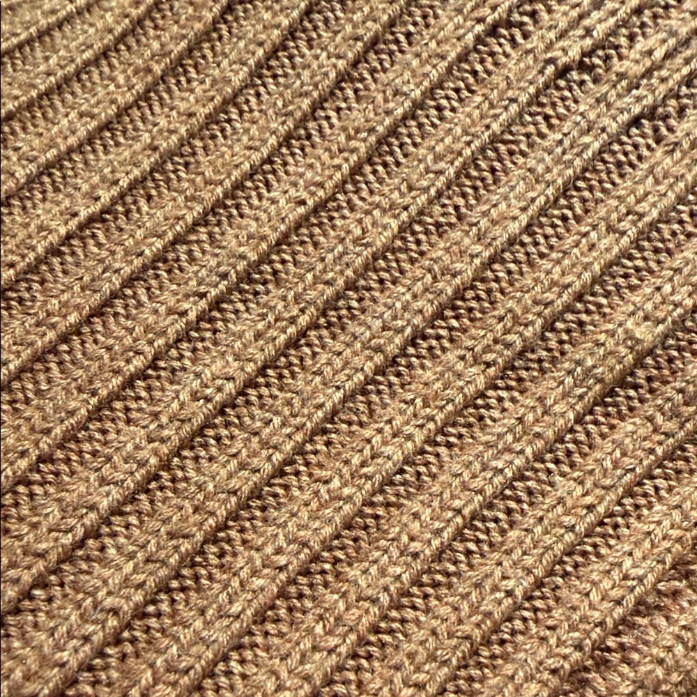 Free People Brown Ribbed Skater Skirt - COCA Heather - Picture 5 of 10